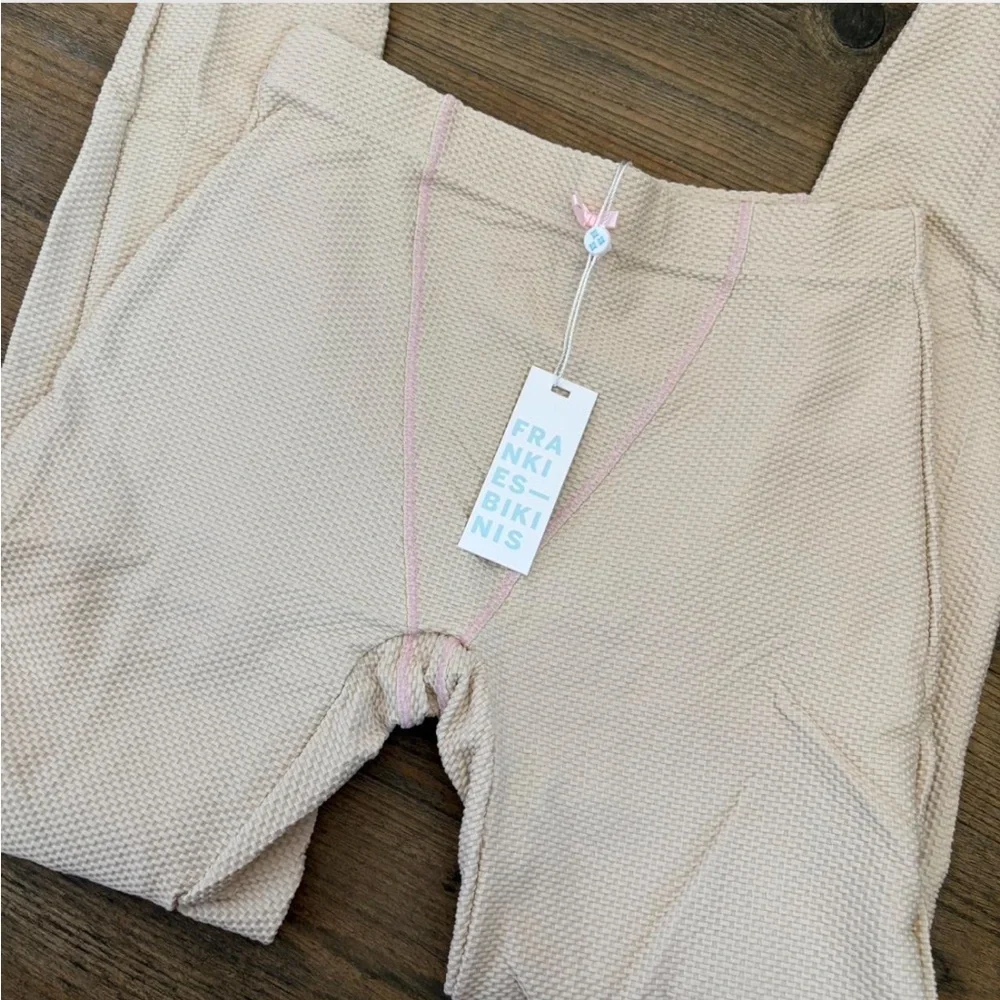 Frankie's Bikinis Cream Leggings - Picture 5 of 8